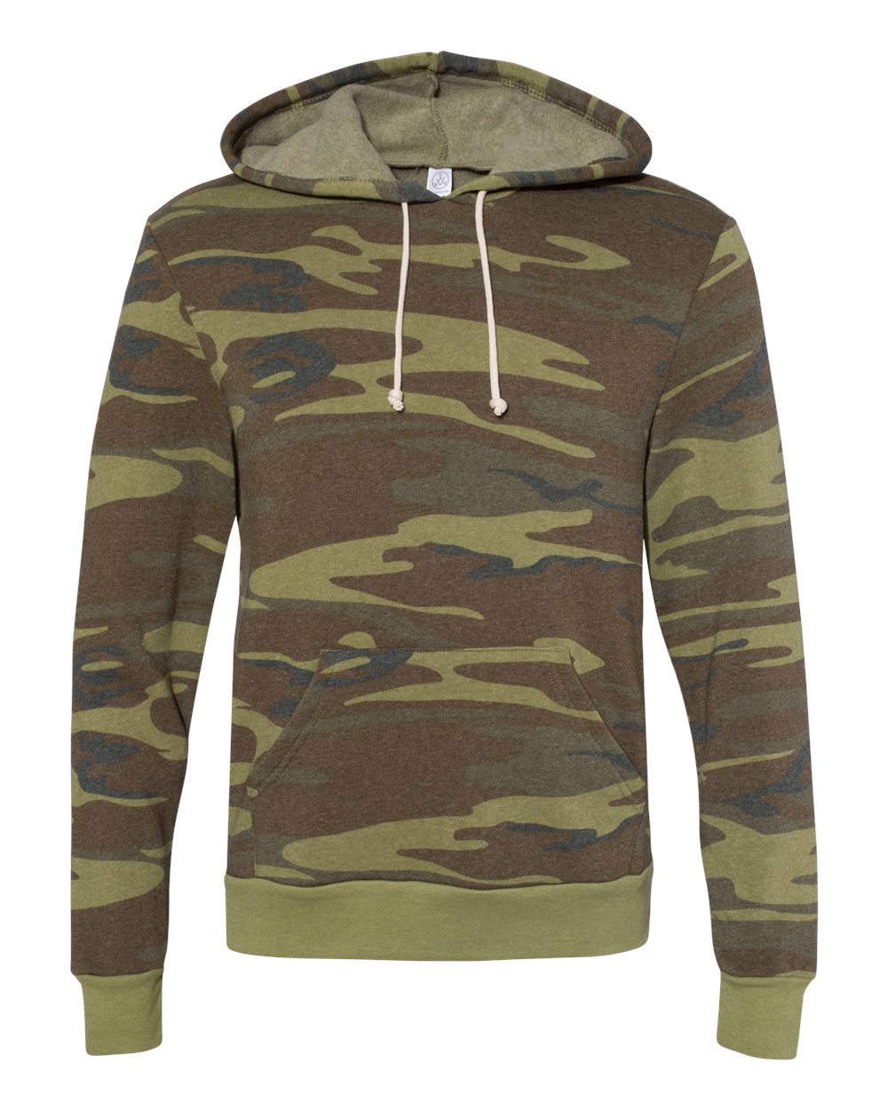 Challenger Eco-Fleece Hooded Sweatshirt, 2XL, Camo