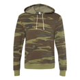 thumbnail image 1 of Challenger Eco-Fleece Hooded Sweatshirt, 2XL, Camo, 1 of 4