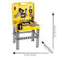 thumbnail image 4 of Theo Klein Cat® Toy Tool Shop, établi pliable avec accessoires, 4 of 9