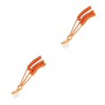thumbnail image 2 of Maytalsory Window Blinds Dual Purpose Brush For Easy Cleaning Cleaning Brush Microfiber Duster PP Made Easy To Clean Orange 2Set, 2 of 6