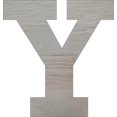 thumbnail image 1 of Wooden Block Letters, Unfinished 4'' Rockwell Y, Craft, 1 of 1