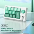 thumbnail image 4 of Digital mechanical keyboard RGB hot-swappable keyboard green, 4 of 5