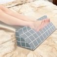thumbnail image 4 of Chmadoxn Pillow Bed-Rest Support Pillow For Elderly Patient Turning Pillow Separation Triangular Pillow Nursing R-Shaped Pillow Foam Back Cushion, 4 of 6