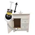thumbnail image 3 of Korky BEEHIVE Max® Hideaway Toilet Plunger with Holder in White, 3 of 5