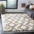 thumbnail image 1 of Safavieh Moroccan Fringe Kaelea Geometric Shag Area Rug, 1 of 6