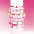 thumbnail image 2 of Juicy Couture Perfectly Pink Bracelets by Make it Real, 2 of 4