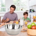 thumbnail image 3 of Cooking Utensils Multifunctional Stainless Steel Basin Set for Large Batch Cooking and Serving with Thickened Design, 3 of 4