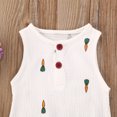 thumbnail image 3 of EYIIYE Unisex Baby Sleeveless Romper Linen Romper Jumpsuit Summer Clothes, 3 of 6