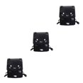 thumbnail image 2 of Transemion Men S Backpack Rugged And Durable Construction Travel Fun Canvas Backpack White-Cat 3Set, 2 of 6