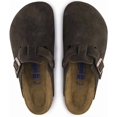 thumbnail image 1 of Birkenstock 66046335 Boston Mocha SUDE SFB 35, 1 of 7