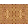 thumbnail image 1 of Ahgly Company Machine Washable Indoor Rectangle Transitional Mahogany Brown Area Rugs, 2' x 3', 1 of 7