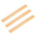 thumbnail image 3 of Loose Leaf Rings, Easy To Install Plastic Binding Spine With 12mm Inner Diameter For Home Or School Use Orange, 3 of 8