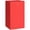 Red, variant on HOMCOM Mini Fridge with Freezer Thermostat Reversible Door, Black