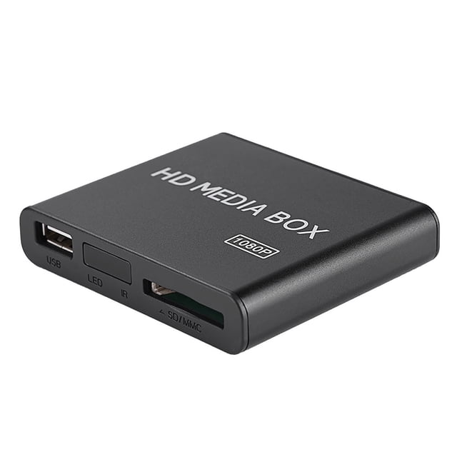 Mini Box Media Player, Durable Video Player, 1080P Media Player, Video Player For Home Play Game