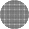 thumbnail image 1 of Ahgly Company Machine Washable Indoor Square Transitional Dark Gray Area Rugs, 3' Square, 1 of 7
