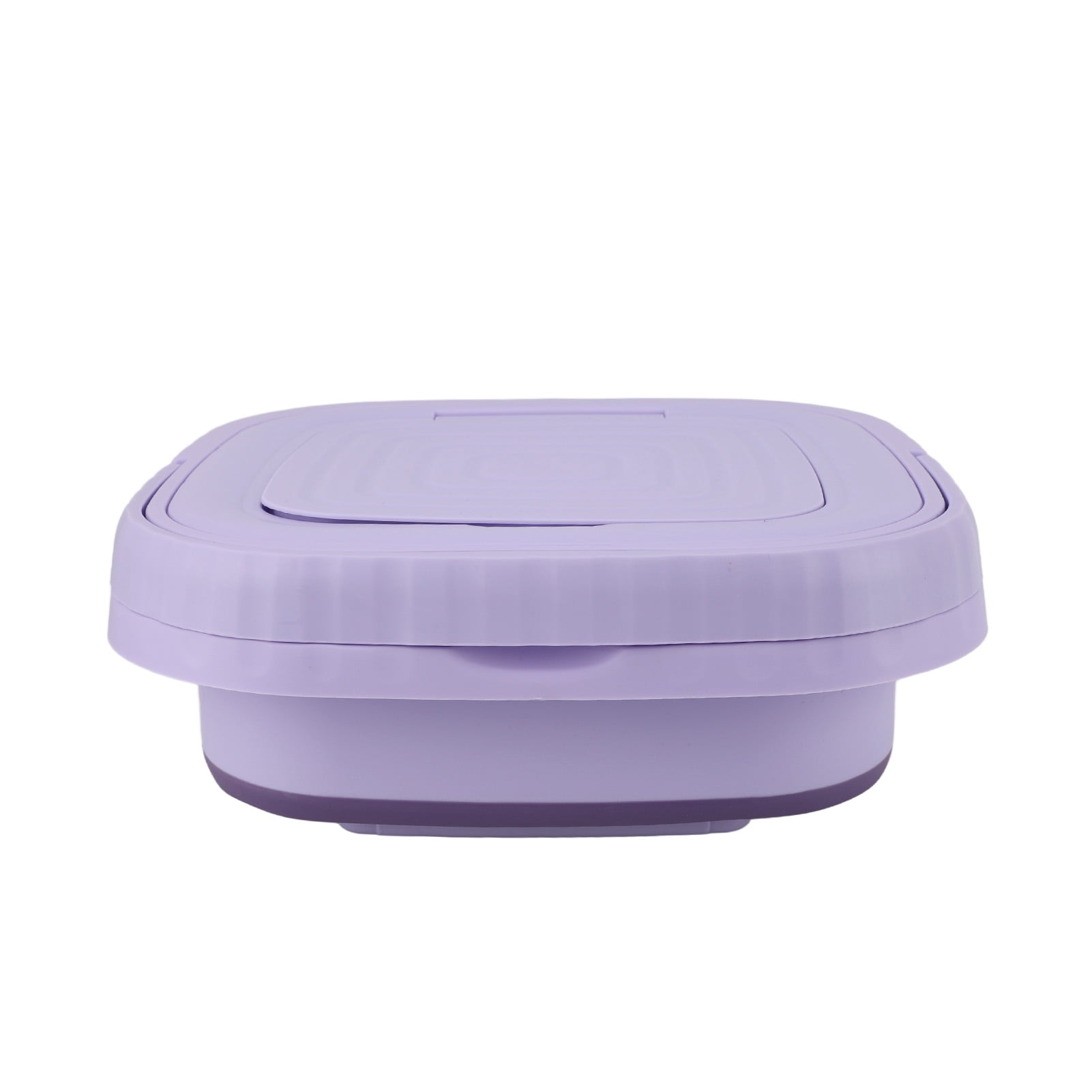 Machine à Laver Portable, Laveuse Mini 11L Grande Capacité Automatique Seau Pliable pour Sous-Vêtements Chaussettes Vêtements de Bébé, Laveuse avec Tuyau de Drainage pour Voyage en VR Appartement Dortoir Hôtel