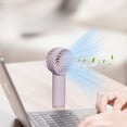 thumbnail image 1 of Limited Time Deal Iumwxz Mini Handheld Fan Battery Powered Small Portable Adjustable Speed USB Rechargeable Fan Powerful Eyelash Fan Suitable for Kids Women Men Indoor Outdoor Travel Gifts for Women, 1 of 6