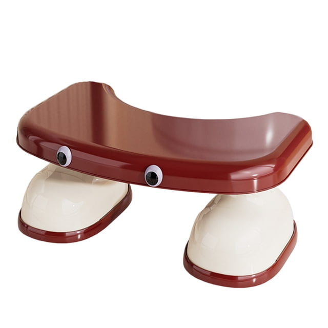 B Bathroom Toilet Foot Stool Squatting Potty Step Stool For Adults And Children Anti Slip Waterproof Plastic Support Stool Option B