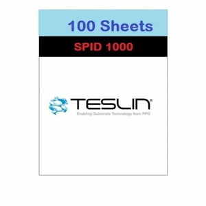 Papier synthétique Teslin® - pour imprimantes laser - 8.5" x 11" | paquet de 100