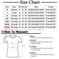 thumbnail image 3 of Offres jusqu'à 70 % de Rabais! Hauts d'Été pour Femmes 2024 Grande Taille T-shirt à Imprimé Mode à Boutons à Manches Courtes à Col Rond Haut Cadeau pour Femmes en Solde, 3 of 3