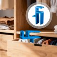 thumbnail image 2 of TIELUTT Practical Wardrobe Cabinet Board Clip Closing Fixed Clip Removable Drawer Front Stay Clamps Attachment Secures F Clamp Sizing Chart for Nails Metal Clamps Heavy Duty Clamps Heavy Duty Vise St, 2 of 4