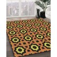 thumbnail image 3 of Ahgly Tapis Rectangulaire Lavable en Machine Intérieur Rouge Nuit, 2 Pieds x 5 Pieds, 3 of 7