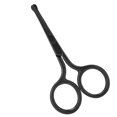 thumbnail image 1 of Ymiko Scissors Makeup Scissors Nose Hair Scissors Rounded Tip Moustache Beard Facial Eyebrow Scissor Trimmer Hair Scissors Portable, 1 of 8