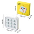 thumbnail image 3 of Multi Function Puzzle Game Portable Light And Memories Focus Training Desktop Arcade With 3 Games 9 Difficulty Adjustable Sound And Brightness, 3 of 6
