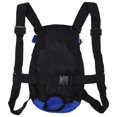 thumbnail image 1 of Five Holes Backpack Front Chest Tote Carrier Net Bag Pet Carrier Bag, Dog Carrier Bag, Easy-access Side Zips Traveling Long Trail Walks For Pet Hiking For Dog, 1 of 7