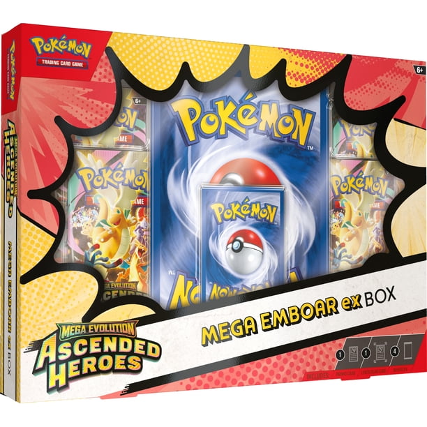 Ascended Heroes メガオーダイルex BOX Pokémon TCG: Mega Evolution—Ascended Heroes Mega ex Box - Receive