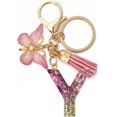 thumbnail image 1 of Letter Keychain,26 Letters A-Z Decorative Letter Keychain,Name Keychain for Women Girls Men Teenager Gift, 1 of 2