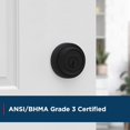 thumbnail image 4 of Elements Satin Nickel Square Deadbolt Lock  Front Door Lock  Kick Proof  Bump Proof & -theft Exterior Door Lock with Key  Traditional Door Locks for Entry Door, 4 of 9