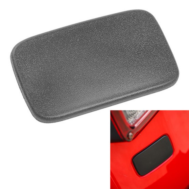 Rear License Plate Deletion Panel For Jeep Wrangler JK JKU 2007-2018