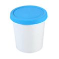 thumbnail image 4 of Tnarru Ice Cream Pint Cup Dessert Container Multifunction Leakproof Clear Freezer Tub Cream Pints Cup Storage Jar for Desserts Soup L, 4 of 8