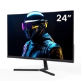 thumbnail image 3 of Suevery 24" 200Hz Gaming Monitor, FHD Computer Monitor, Built-in Speakers, 120% sRGB, FreeSync, Black, 3 of 8