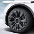thumbnail image 3 of Wheel Cover Hubcap, 4PCS 19 Inch Wheel Covers Replacement  Wheel , Replacement Accessories Wheel Covers For  Model Y 2021-2023, 3 of 8