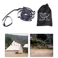thumbnail image 1 of pitrice Corde de Tente de Camping Colorée Corde à Linge Sangle de Suspension Lampe Grise, 1 of 9