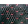 thumbnail image 4 of oneOone Cotton Silk Fabric Geometric & Flamingo Bird Print Fabric BTY 42 Inch Wide, 4 of 4