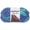 thumbnail image 1 of Bernat® Blanket™ #6 Super Bulky Polyester Yarn, Ocean Shades 10.5oz/300g, 220 Yards, 1 of 10