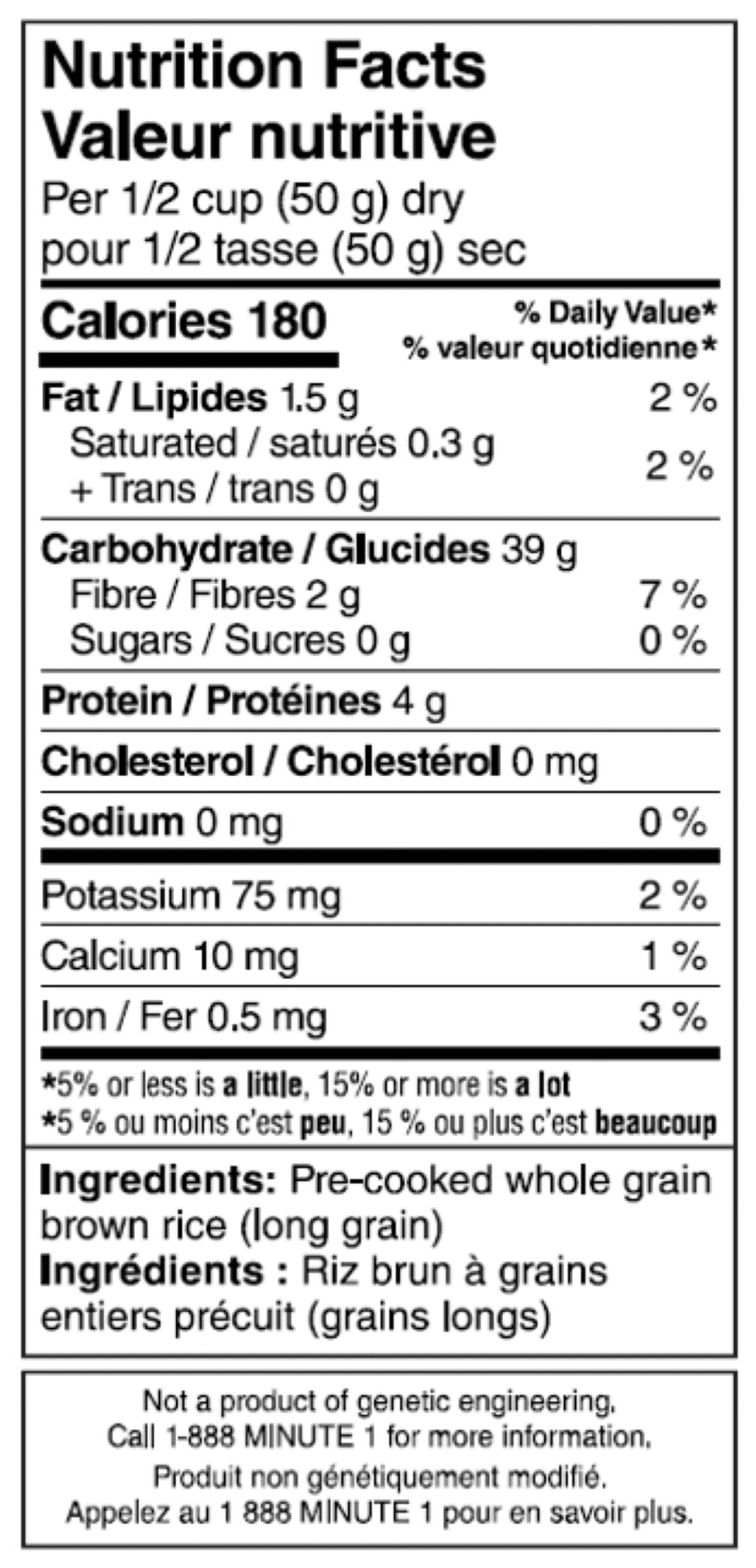 Riz brun à grains entiers Minute Rice®, 600 g