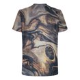 thumbnail image 4 of LSLJS Mens T Shirt Crew Neck Stylish 3D Marble Print T Shirts Short Sleeve Graphic T-Shirts Tops Tees, 4 of 5