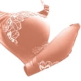 thumbnail image 3 of Pisexur Women's Plus Size Bras Full Coverage Lace Underwire Unlined Bra, 3 of 7