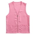 thumbnail image 2 of IMENGL Gilet d'Activité pour Postulant Adulte Tenue de Travail de Supermarché Multi-Poches, Rouge TG, Taille M-3TG, 2 of 4