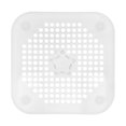 thumbnail image 1 of Oleegame 1PC Sink Drain Filter Cover Kitchen Sink Mat Filter Sink Sewer Hair Filter Screen Bathroom Silicone Hair Anti Blocking Floor Drain Cover White, 1 of 9