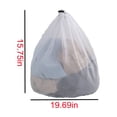 thumbnail image 3 of TIMIFIS Large Laundry Bag, Mesh Laundry Bags With Drawstring, Durable Wash Bag For Delicates, Garment Laundry Mesh Bag For Family, College Dorm, Apartment -, 3 of 5