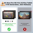 thumbnail image 1 of Case for Amazon All-New Kindle Fire HD 10 & 10 Plus Tablet 11th Generation 2021 Release 10.1" Clear Soft Transparent TPU Cover Transparent Fire HD 10 2021, 1 of 5