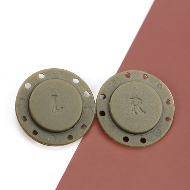 Clearance! Round Magnetic Suction Button Clothes Concealed Button Sweater Magnet Button Coat Cardigan Snap Button Holiday Deals 2024 Clearace Sale #73