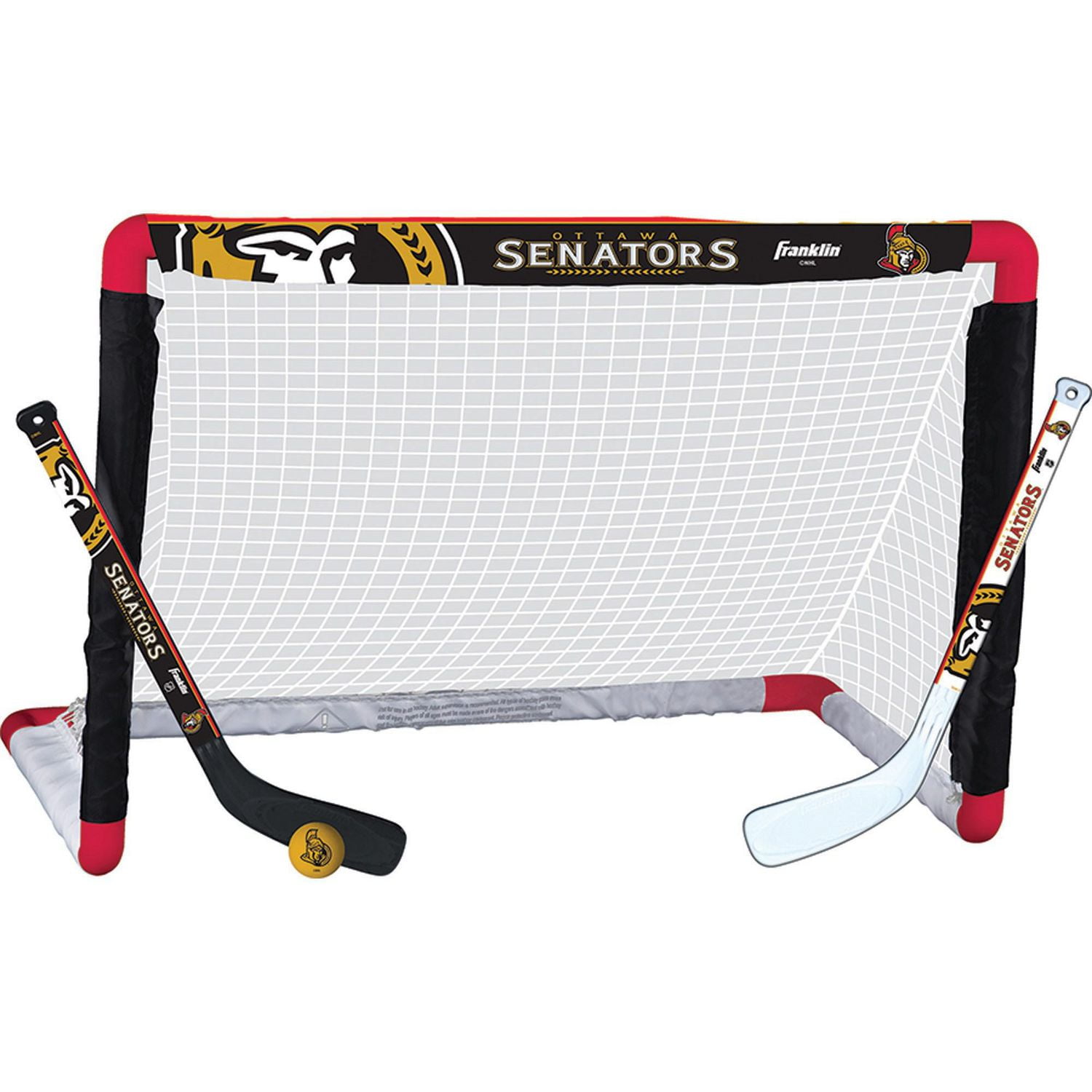 Ensemble de but de hockey miniature des Flames
