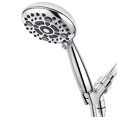 thumbnail image 2 of DAKINGS 6 Modes High Flow Handheld Shower Head Set Upgraded 5 Inch Shower Heads with Handheld Spray with Premium Chrome Hand Held Showerhead 60 Inch Stainless Steel Hose for Low Water Pressure, 2 of 15