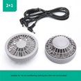 thumbnail image 1 of Fans for Air Condition Clothing Cooling Clothes Accessories Set, 1 of 5